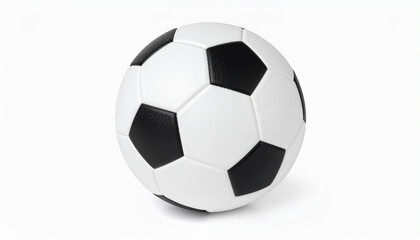 Naklejka premium Classic Black and White Soccer Ball
