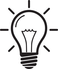 light bulb vector illustration