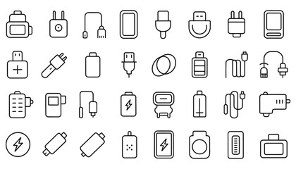 Office communication and internet business icons set vector illustration