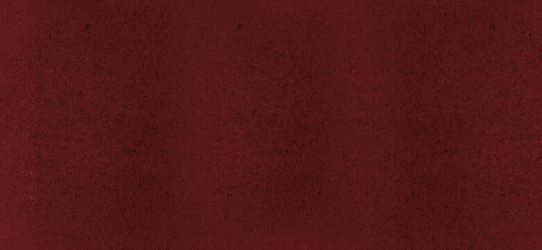 Dark red abstract background. Black red textured shabby backdrop of paper with paint, wall, school board. Burgundy gradient decorative grunge wallpaper for design