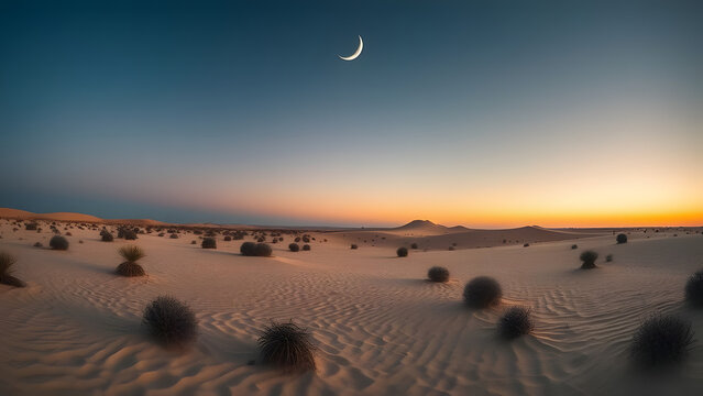 sunset on the beach - Powered by Adobe