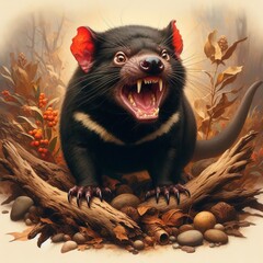 Tasmanian Devil and aggressive behavior