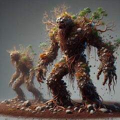 The Earth and plant roots