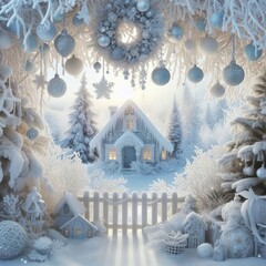 Winter Wonderland Magical and serene