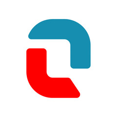 Letter O logo design template.