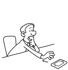 Man Selling Tickets or Access to People for Money