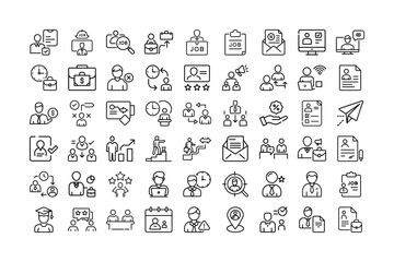  Business and Human Resources Icon Pack
Job, Career, Office Management, Recruitment, Teamwork
