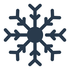 Snowflake Vector Icon for Canada Day