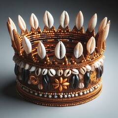 A crown African tribal traditions