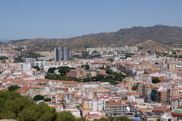 Obraz premium view of the city of spain