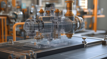 API Automation for Generating Mechanical System Schematics from 3D Models