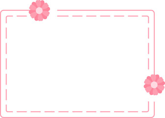 Floral Frame Border