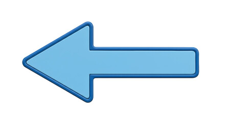 Isolated Left Arrow