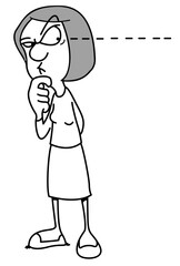 Abstract grey shape on black background