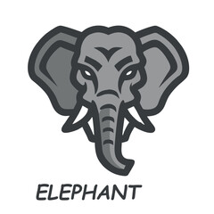 design logo icon illustration mascot elephant