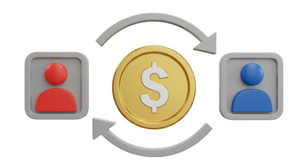 Isolated Money Exchange between People
