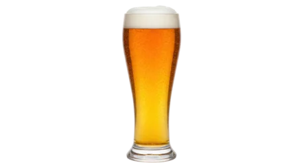 Gordijnen Bar Isolated Glass of Beer  © Gabriela