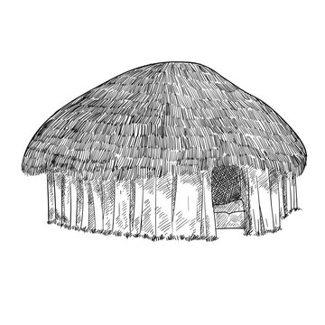 Honai Traditional House of Papua⁠
