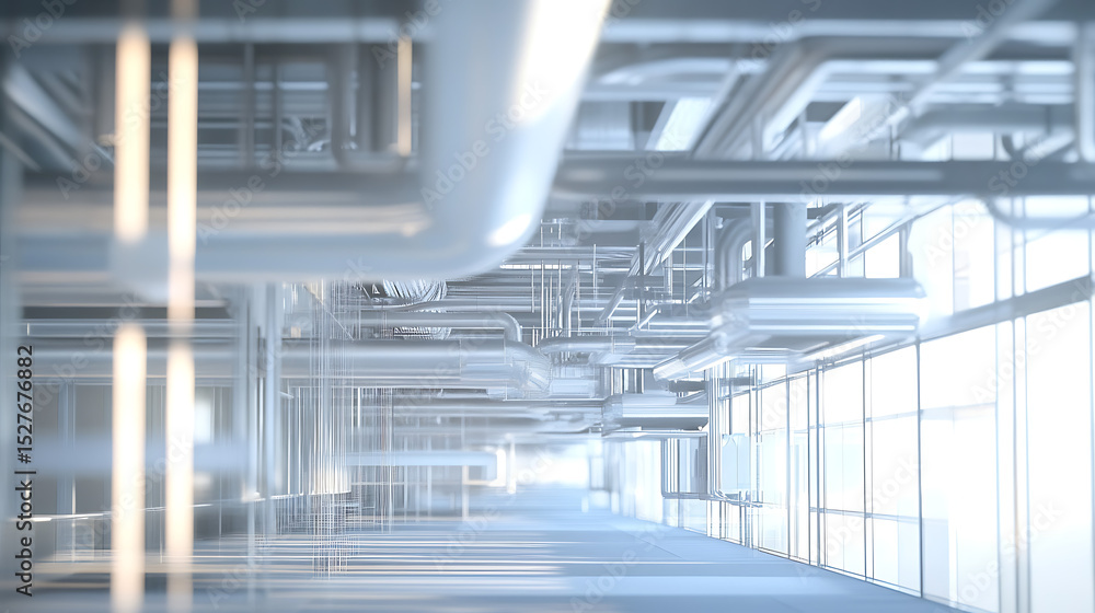 Poster connecting revit and autocad mep with smart hvac apis