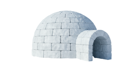 Isolated Igloo