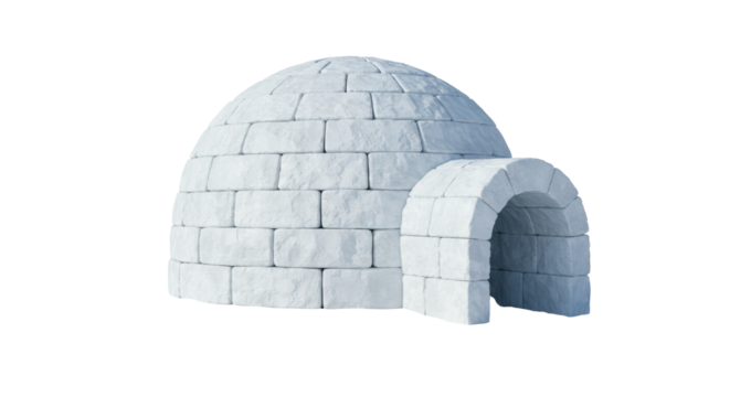 Isolated Igloo