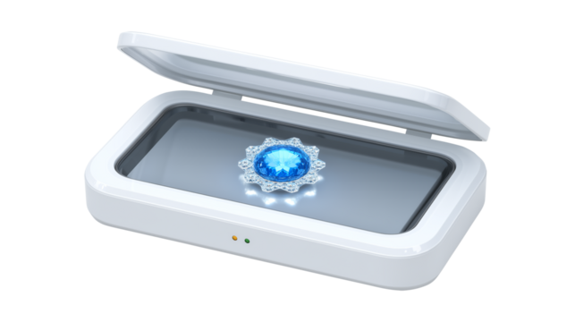 Futuristic diagnostic device with holographic display technology