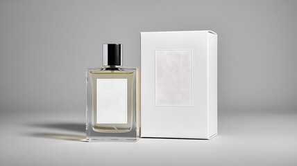 A Sophisticated and Elegant Perfume Set in Minimalist Design