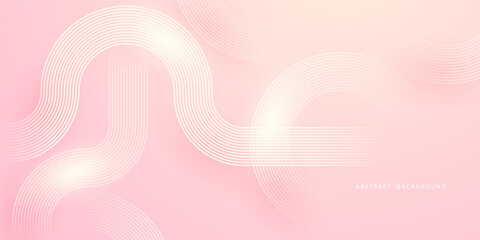 Modern vector illustration with pink abstract background.