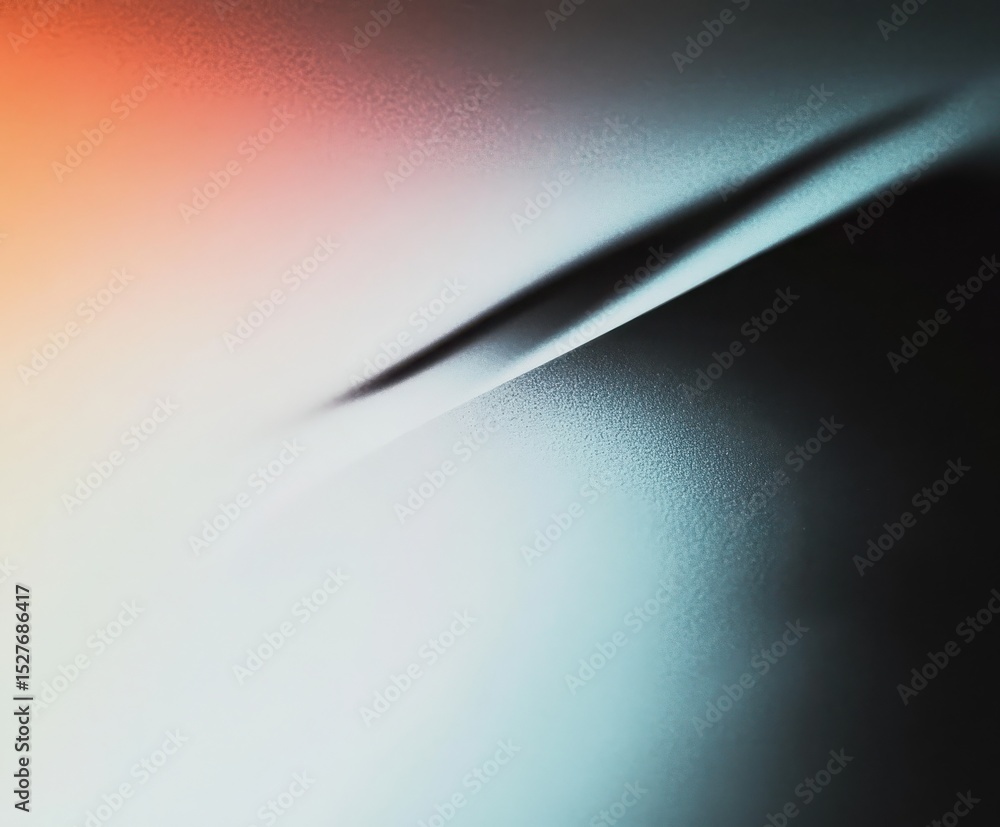 Aufkleber abstract gradient with soft red and blue hues creating modern atmospheric design