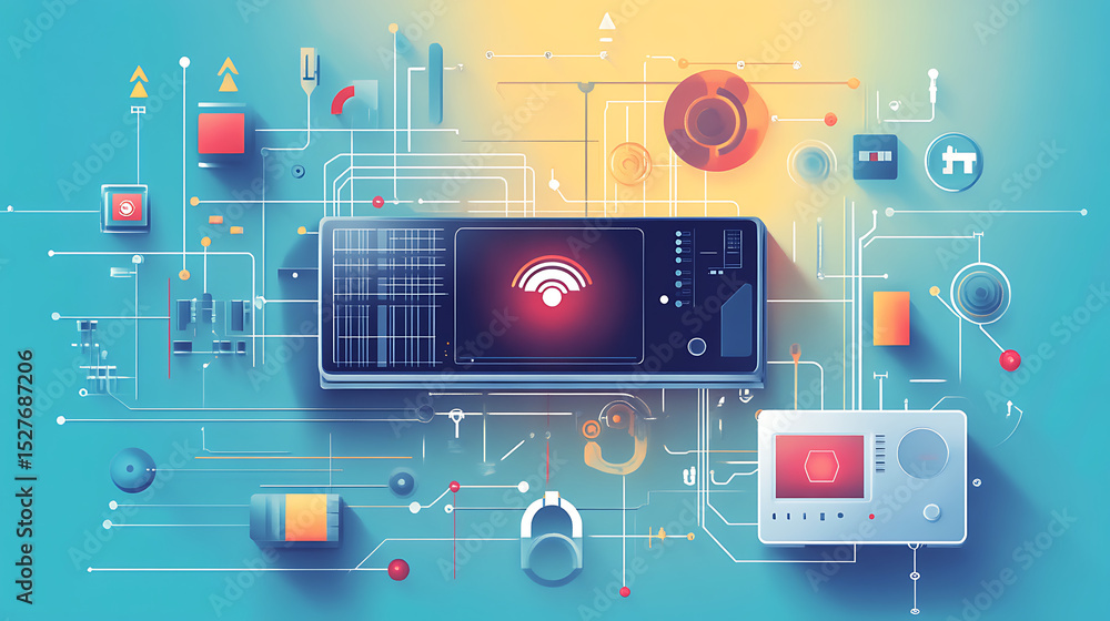 Poster iot and api synergy for responsive hvac system layout updates