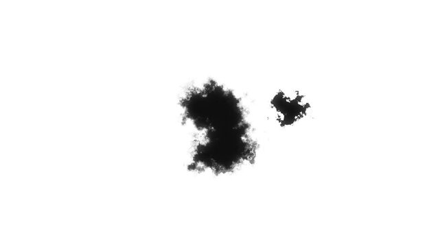 Fluid Ink Splash Motion Transitions, Seamless Ink Bleed Effects, 4K, Abstract Liquid Spread FX