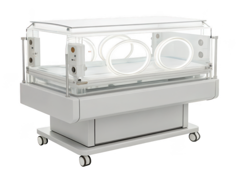 Neonatal incubator png baby incubator png infant warmer png hospital incubator png newborn care device png medical incubator png transparent background image