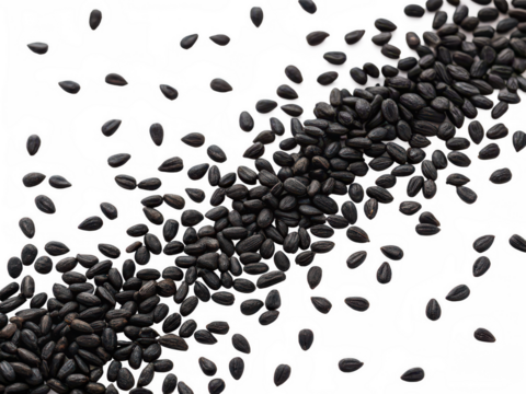 Nigella seeds png black cumin seeds png kalonji seeds png herbal spice png medicinal seeds png cooking spice png transparent background image