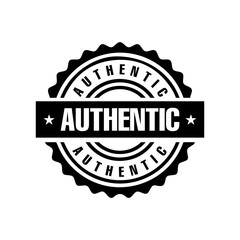 Authentic rubber stamp seal