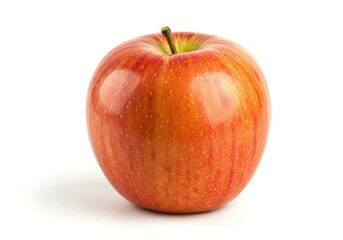 Red apple isolated on white background