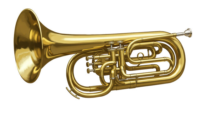 Isolated Euphonium