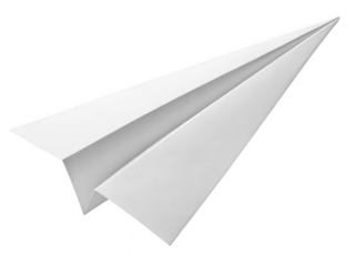 Paper plane png origami plane png paper airplane png folded paper plane png toy plane png paper flyer png transparent background image
