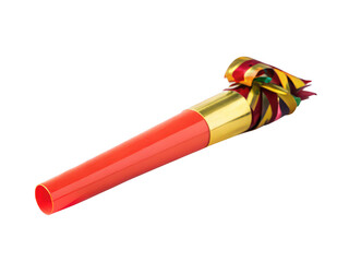 Party blower png celebration blower png birthday blower png noisemaker png festive blower png paper party horn png transparent background image