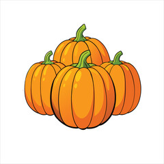 Fototapeta premium Fall Harvest Pumpkins