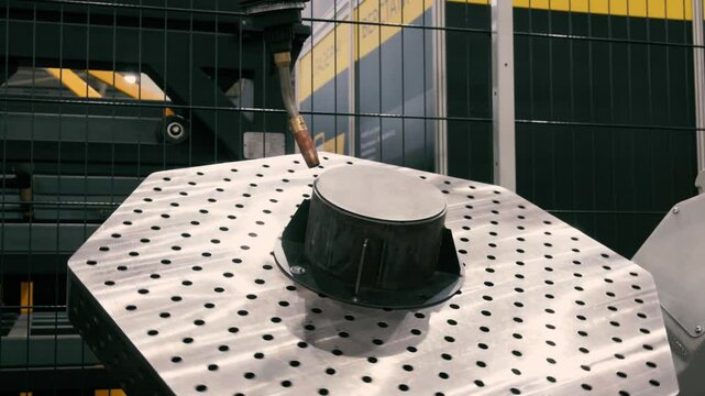 Robotic Welding Station with Rotary Positioner