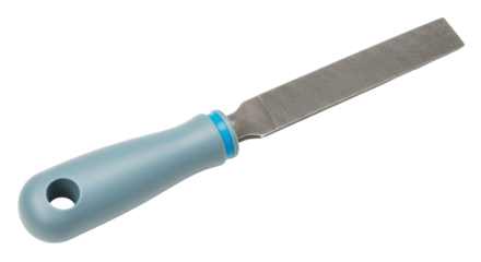 Isolated Metal File with Handle