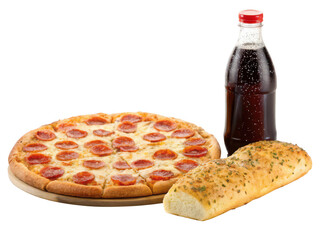 Pizza combo deal png pizza and drink png pizza meal png combo meal png fast food combo png pizza package png transparent background image