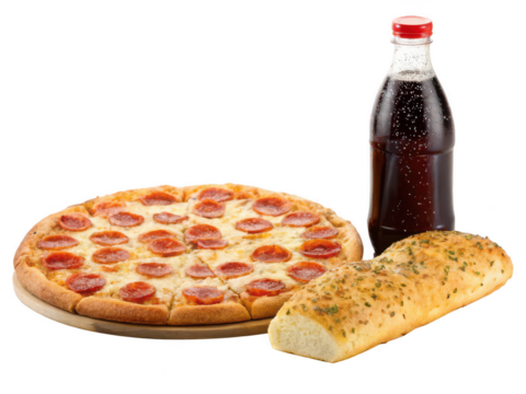 Pizza combo deal png pizza and drink png pizza meal png combo meal png fast food combo png pizza package png transparent background image