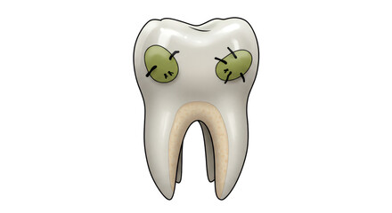 Isolated Decayed Tooth