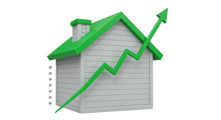 Isolated Growing Housing Market
