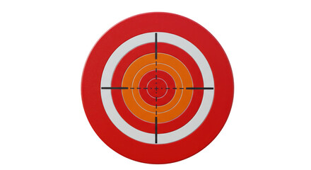 Isolated shooting target
