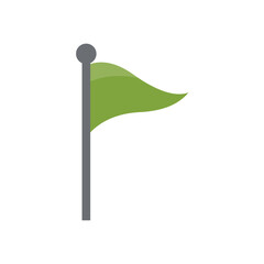 Golf Icon Vector Illustration Logo Design