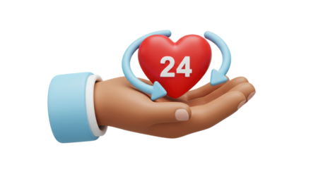 Isolated 24/7 Heart Care