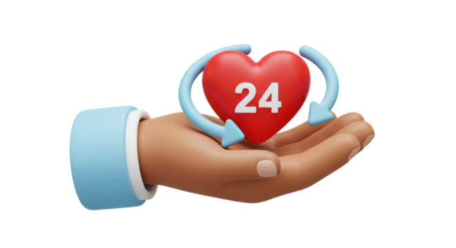 Isolated 24/7 Heart Care