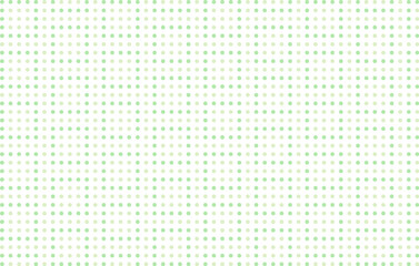 ライトグリーンのドットスクエア背景イラスト